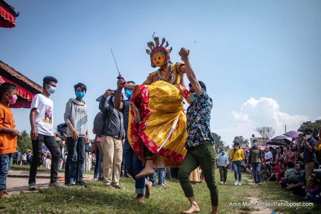 खोकना यसरी मनाइयो ‘सिकाली पर्व’ (तस्बिरहरू)