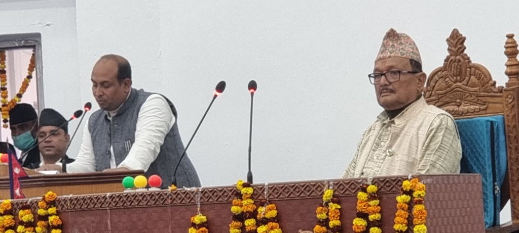 मधेश प्रदेश सभाका सदस्यद्वारा पद तथा गोपनीयताको शपथ