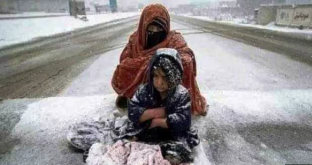 अफगानिस्तानमा शीतलहरका कारण १ सय ४ जनाको मृत्यु