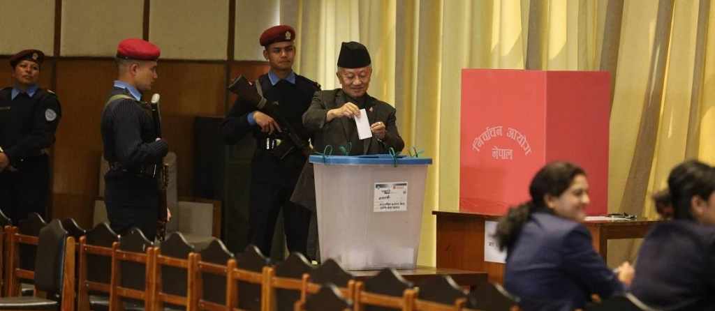 राष्ट्रपति निर्वाचनका लागि मतदान सुरु