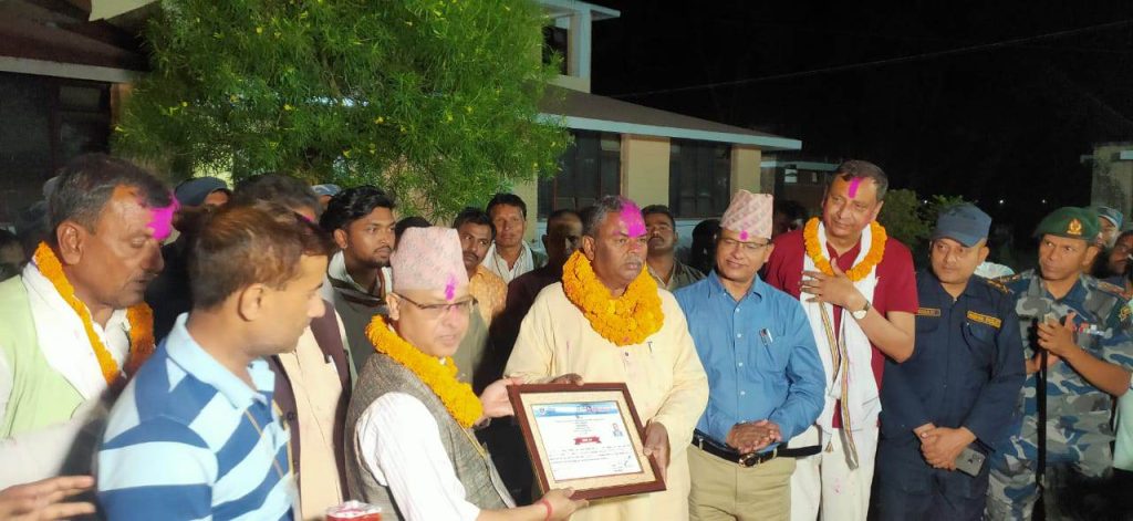 बारा २ मा  उपेन्द्र यादव निर्वाचित