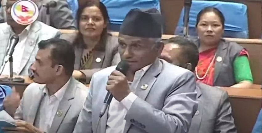 सांसद सुनिल शर्माको भनाईमा माओवादीको आपत्ती
