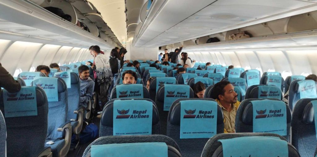 नेपालीलाई उद्धार गर्न इजरायल गएको विमान राति साढे १ बजे आइपुग्ने