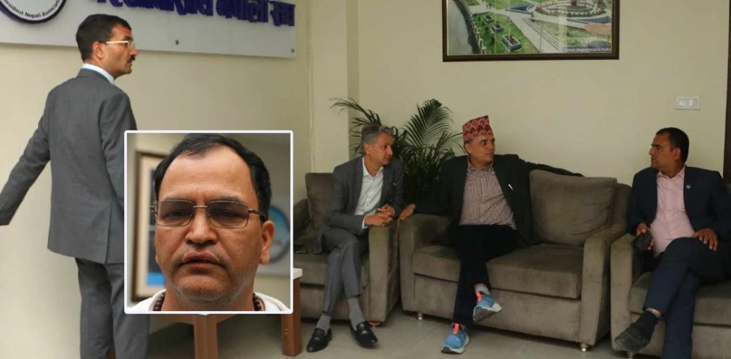 एनआरएनएका अध्यक्ष आरकेसहितका पदाधिकारीहरुमथि कुटपिट