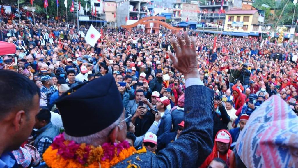 एमालेको ‘समृद्धिका लागि सङ्कल्प यात्रा’ आज पर्वतमा