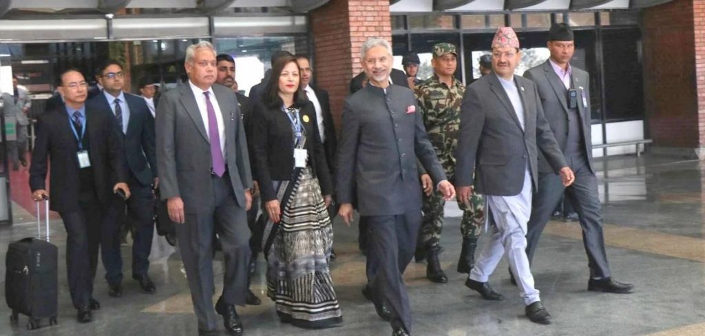भारतका विदेशमन्त्री जयशंकर काठमाडौं आइपुगे