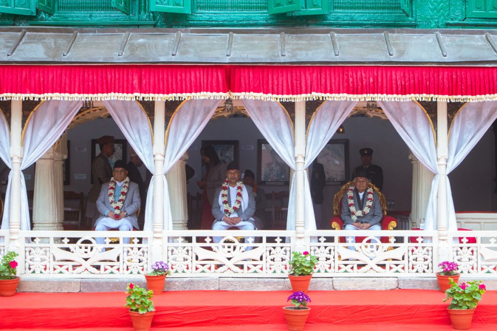 राष्ट्रपति पौडेलले गरे बसन्त श्रवण